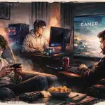 gamer définition trois profils dans salon