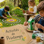activité printemps enfants jardin nature