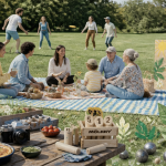 activités à faire entre amis dehors pique-nique jeux