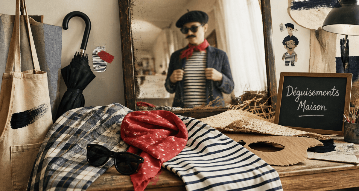 déguisement simple sans achat avec vêtements du quotidien