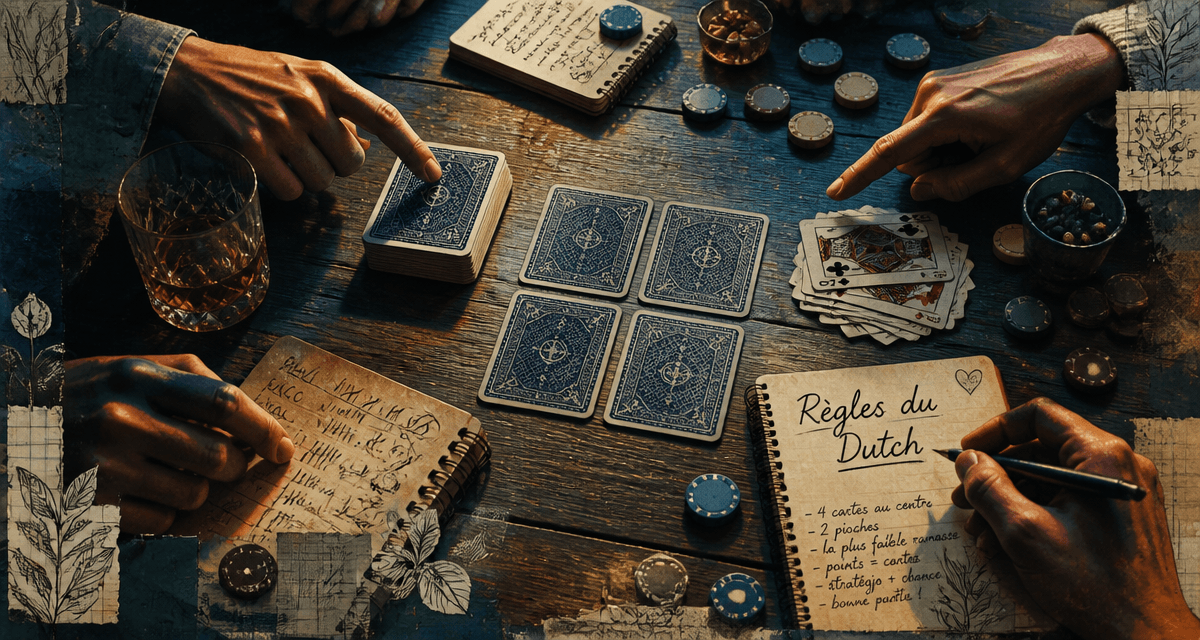 dutch jeu de carte partie en cours