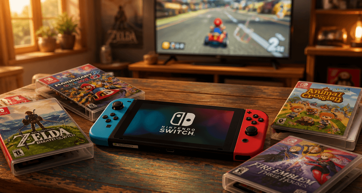 meilleur jeu nintendo switch sur table