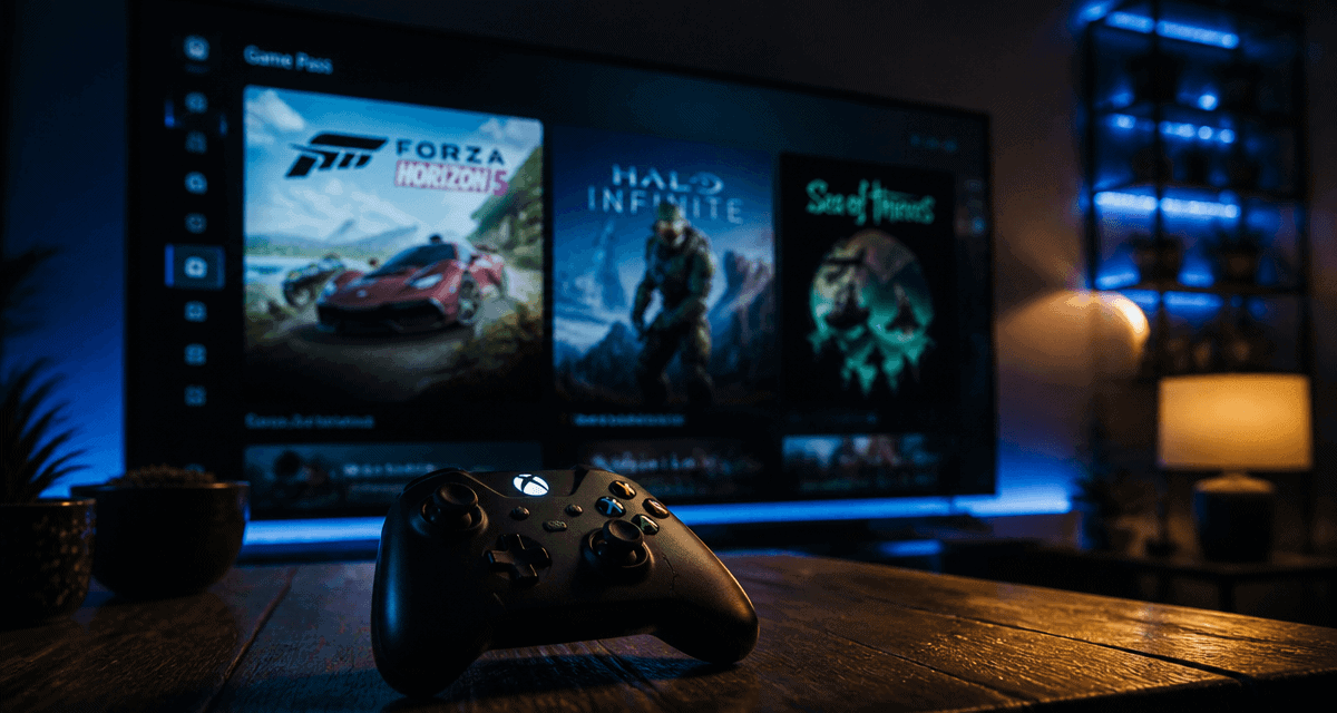meilleur jeu sur xbox manette salon moderne
