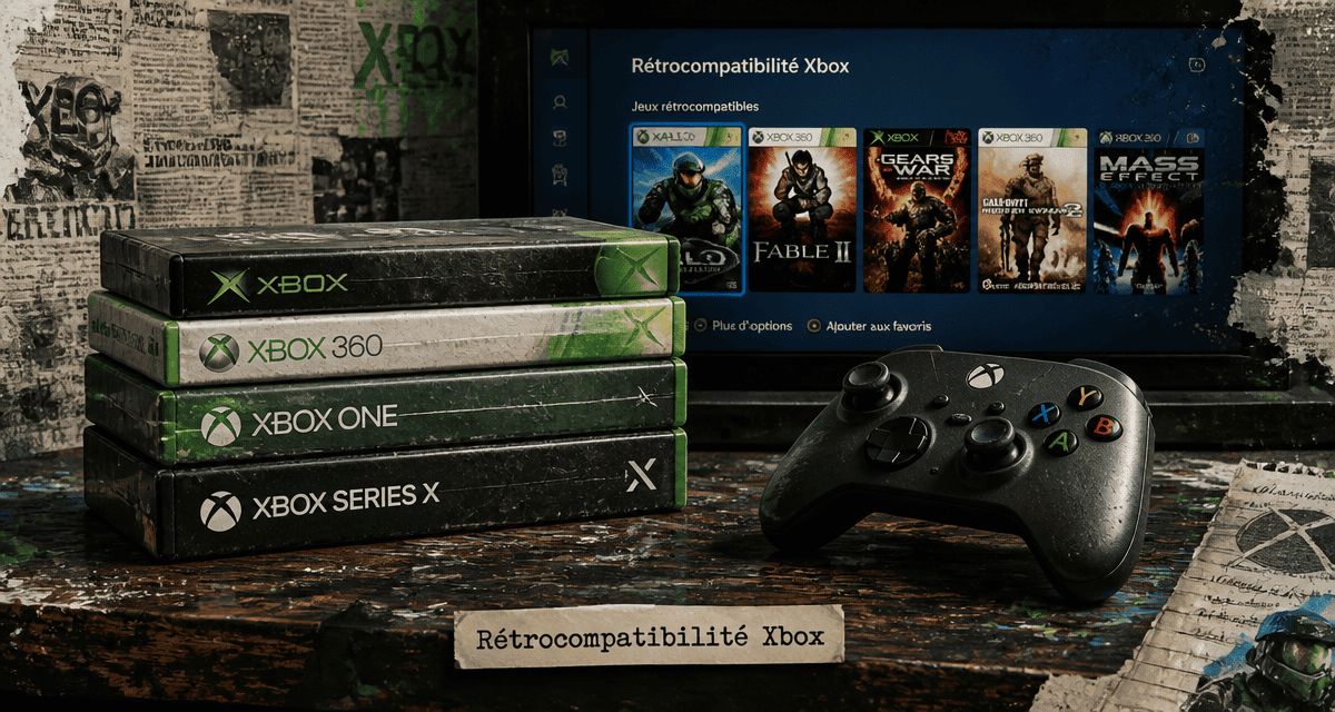 Quel jeux compatible Xbox Series X rétrocompatibilité