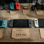 combien coûte une nintendo switch trois modèles et accessoires