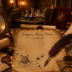 enigme harry potter objets magiques sur table