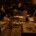 jdr donjon et dragon joueurs table manuels