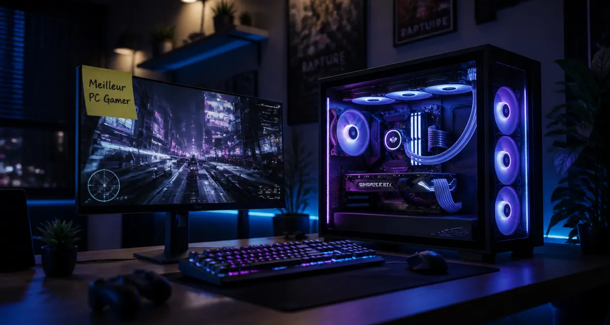 Meilleur PC gamer haut de gamme LED 4K