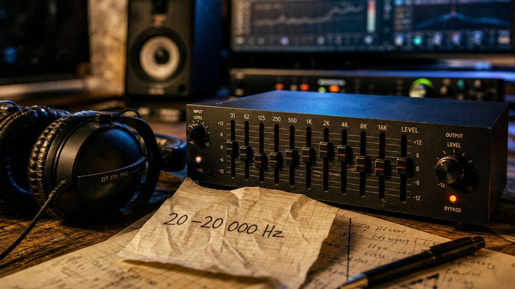 Guide des fréquences audio 20 Hz à 20 kHz pour changer l’écoute