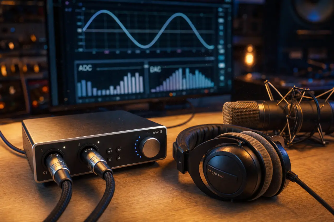 A quoi sert une carte son dédiée ou intégrée : studio USB XLR