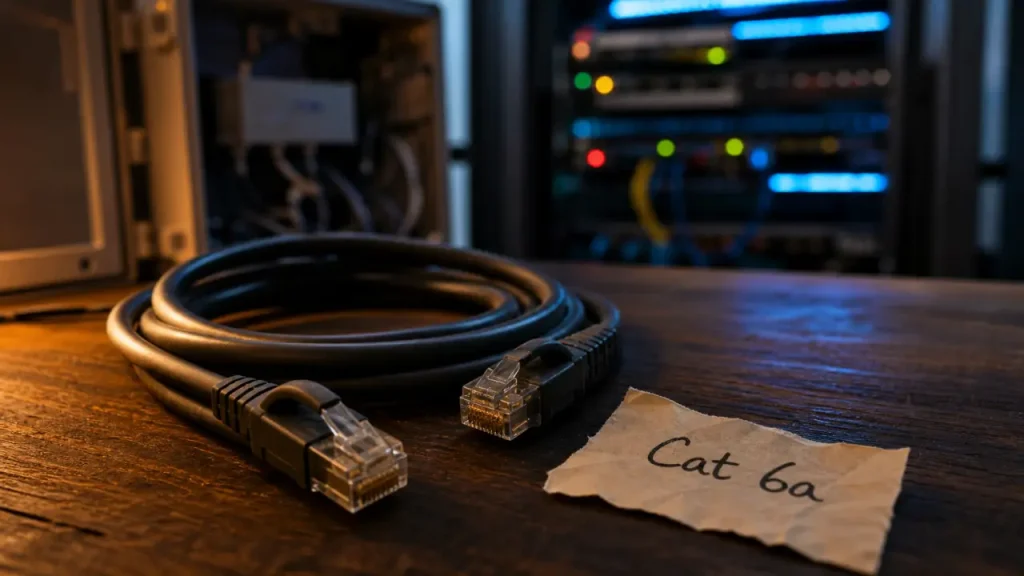 Cat 6 ou Cat 6a : quel câble RJ45 choisir selon la fibre, la longueur et le blindage ?