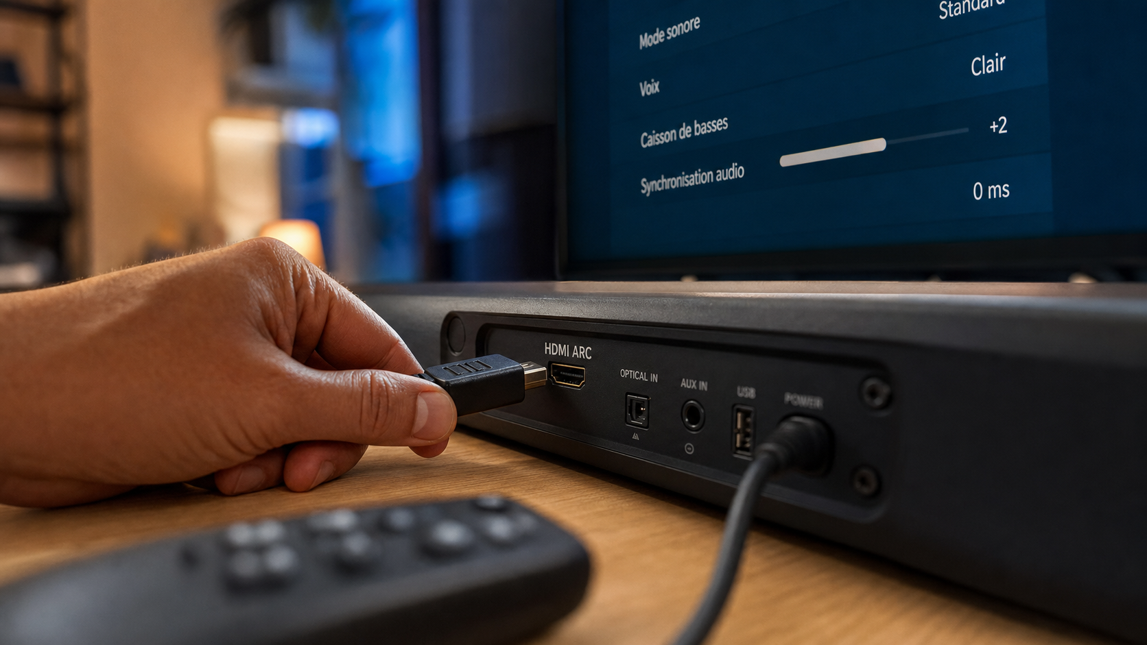 Comment faire passer le son de la télé sur le home cinéma via HDMI ARC