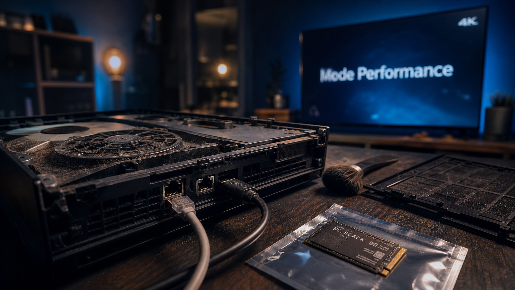 Comment optimiser une console de gaming : 120Hz, SSD, lag fix, mode performance