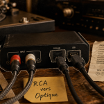 Convertisseur audio analogique vers numérique RCA optique USB