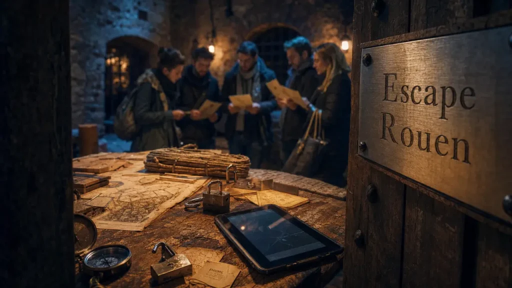 Escape game à Rouen : tableau comparatif, scénarios historiques et astuces pour une expérience unique
