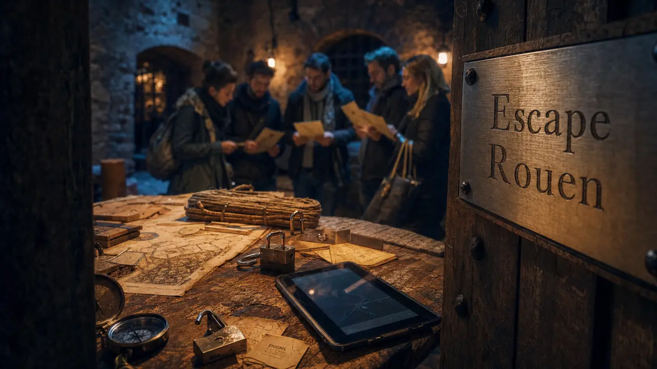 Escape game rouen : donjon fictif, équipe et indices