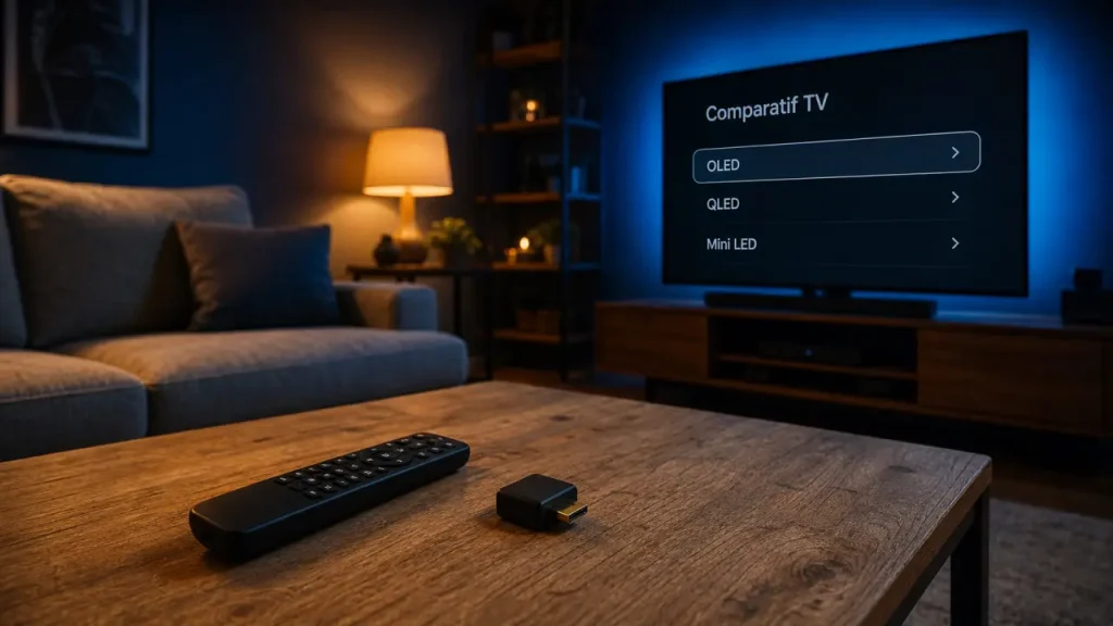 OLED, Mini LED ou QLED : quelle Smart TV choisir selon votre salon et vos usages ?