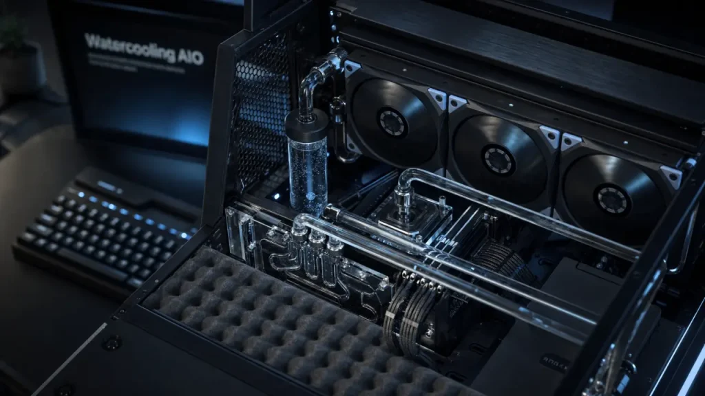 PC gaming watercooling : silence, températures stables et sur-mesure
