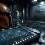 Test Metroid Prime 4 : visée plus vive sur Switch 2, vue cockpit casque Samus dans un laboratoire sci-fi