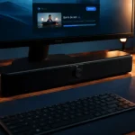 Barre son PC USB Bluetooth ou caisson pour bureau net et clair