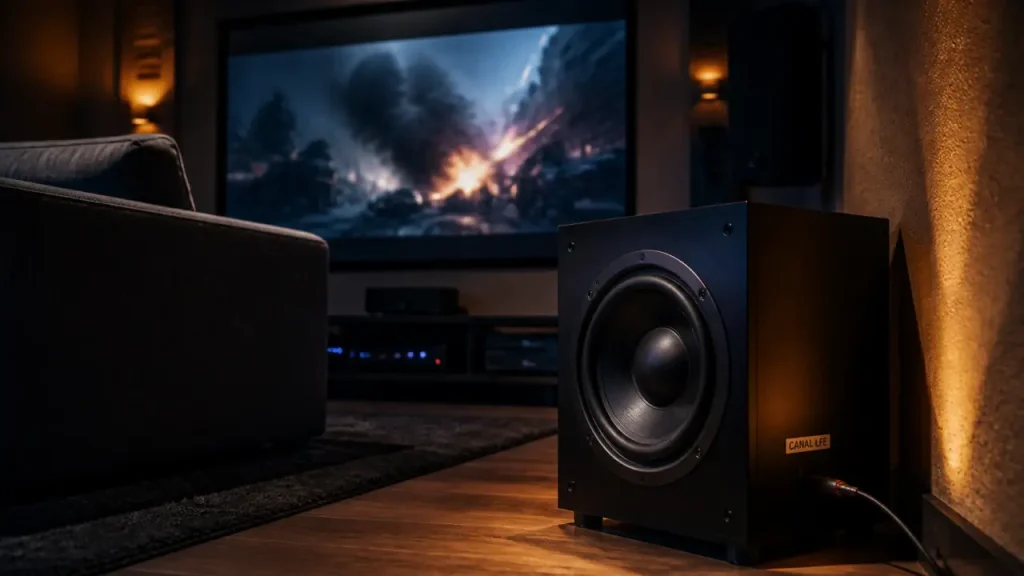 Caisson de basse pour home cinéma : choisir le bon type, la bonne coupure et le bon placement