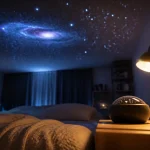 Ciel étoilé projecteur dans une chambre moderne, 10 couleurs