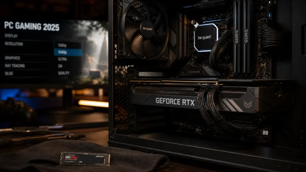 PC gaming 2025 : le bon budget selon 1080p, 1440p ou 4K