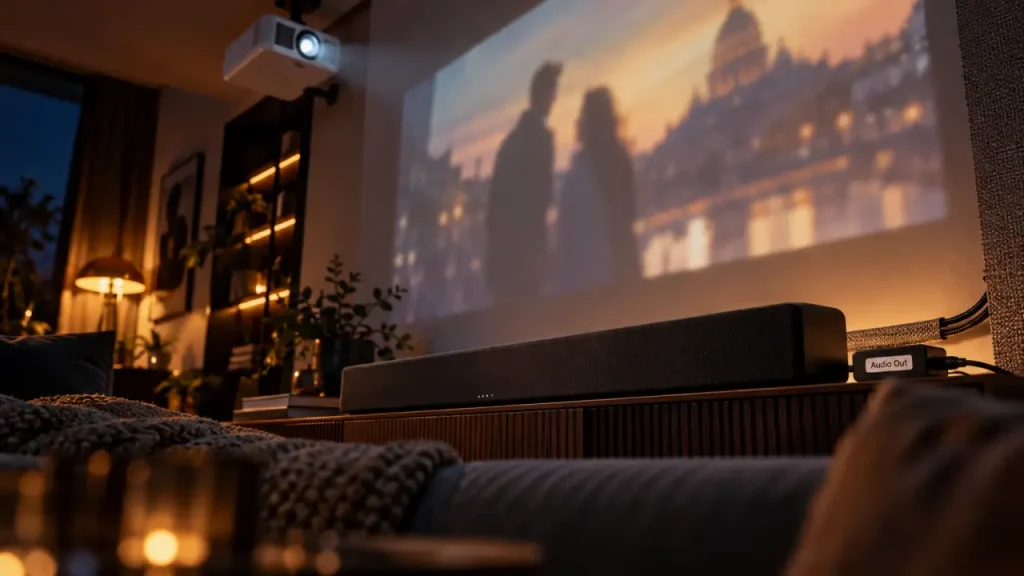 Quelle enceinte pour vidéoprojecteur ? Connectique, Bluetooth et choix selon l’usage